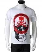 philipp plein t shirt top sale double larg skull